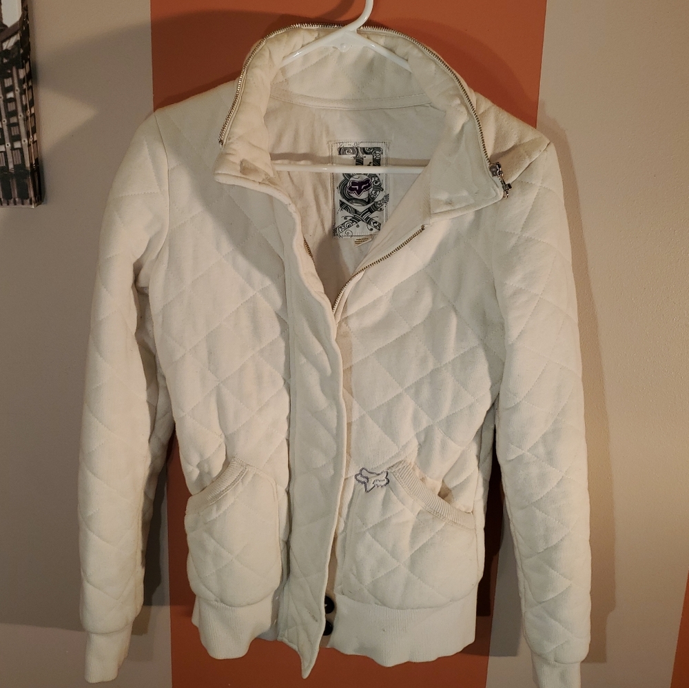 Fox Rasing Cotton Women's Jacket Coat - Picture 2 of 5